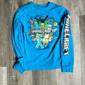 Minecraft Boys long sleeve